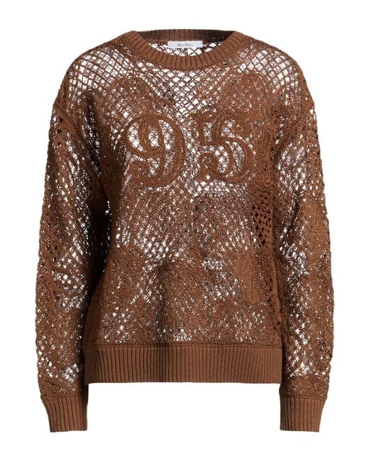 Max Mara Brown Sweaters