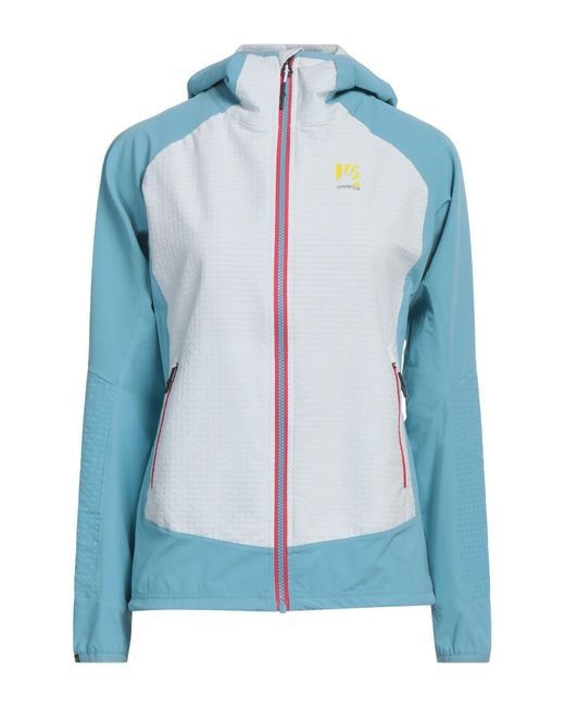 Karpos Blue Jacket Polyester, Elastane, Polyamide, Viscose
