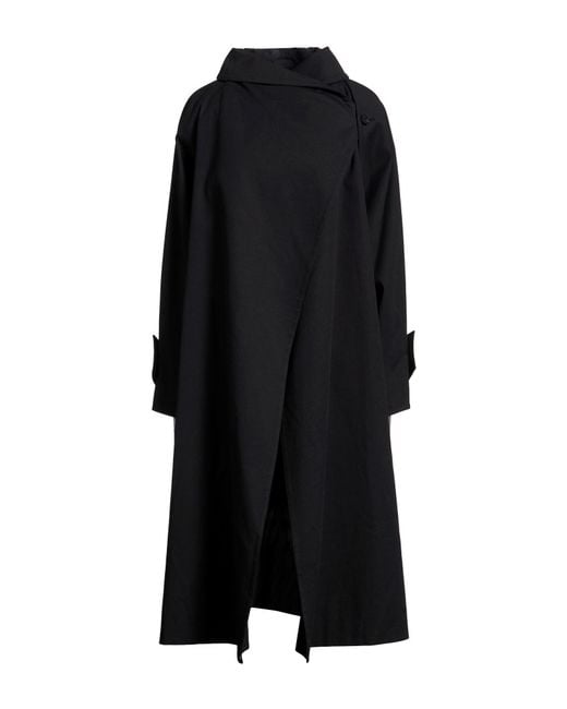LE17SEPTEMBRE Black Overcoat & Trench Coat