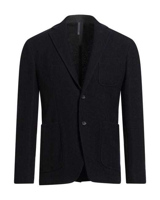 Montedoro Blue By Slowear Midnight Blazer Virgin Wool, Cotton, Polyamide, Elastane for men
