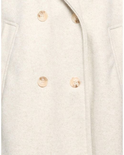 CROCHÈ White Coat Polyester, Wool