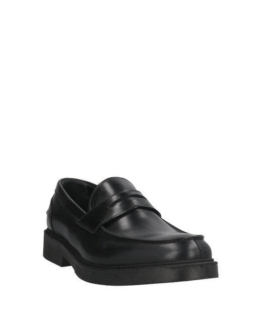 Calpierre Black Loafers for men