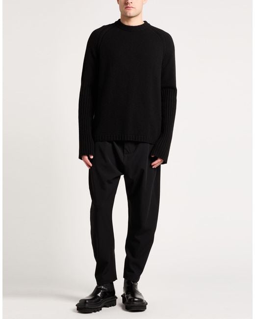 Rick Owens Black Sweater Cashmere for men