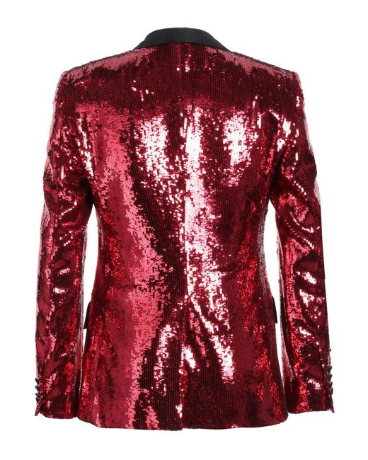 Dolce & Gabbana Red Blazer for men