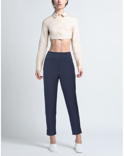 Manila Grace Blue Pants