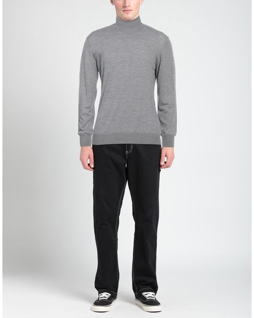 L.b.m. 1911 Gray Turtleneck for men