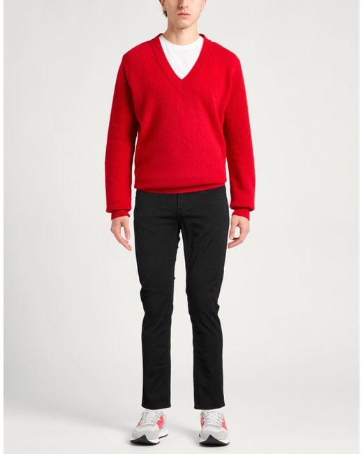 Department 5 Black Trouser for men