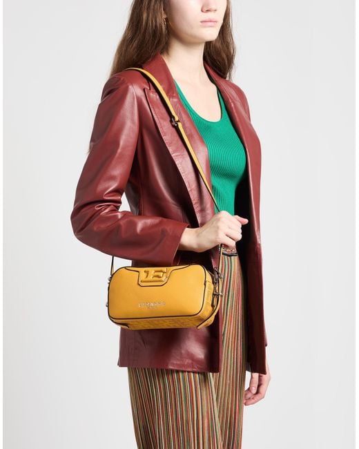 ERMANNO FIRENZE Orange Cross-body Bag