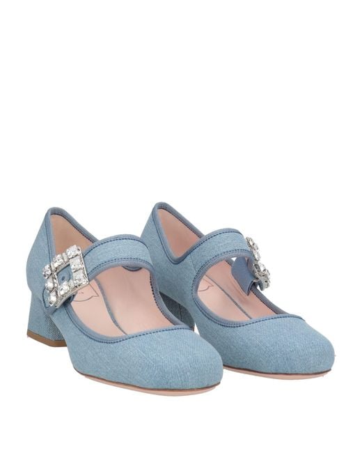 Roger Vivier Blue Pumps