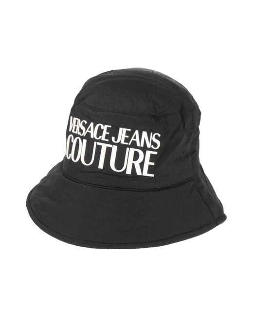 Versace Jeans Couture Black Hat for men
