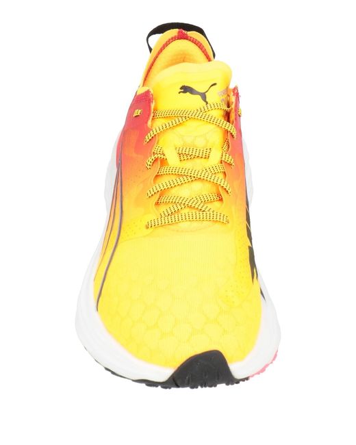 PUMA Yellow Sneakers for men