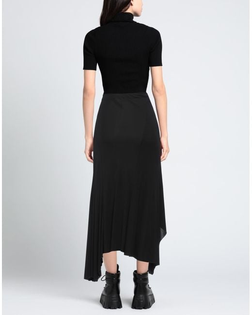 Blumarine Black Midi Skirt