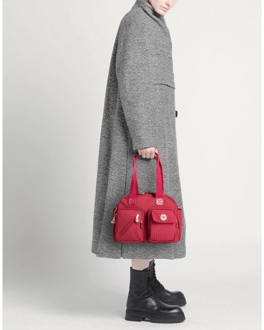 Kipling Red Handbag Polyamide