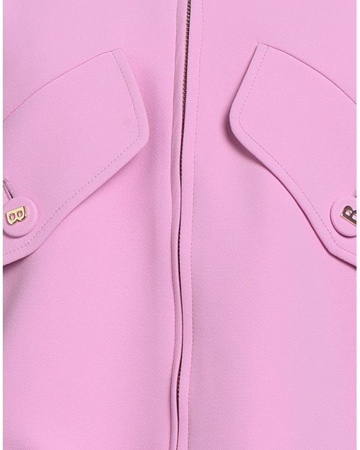 Blugirl Blumarine Pink Jacket Polyester, Elastane