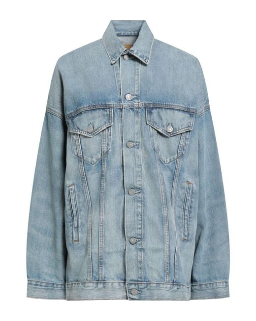Denimist Blue Denim Outerwear Cotton