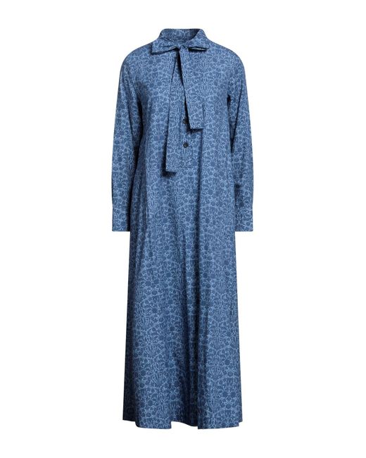 Apof Blue Midi Dress