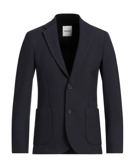 Sandro Blue Blazer for men