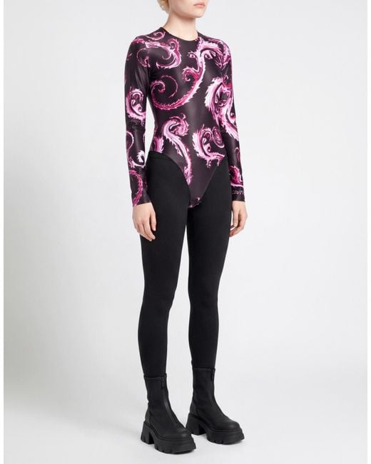 Versace Jeans Couture Red Bodysuit