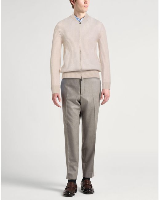 Fedeli Strickjacke in White für Herren