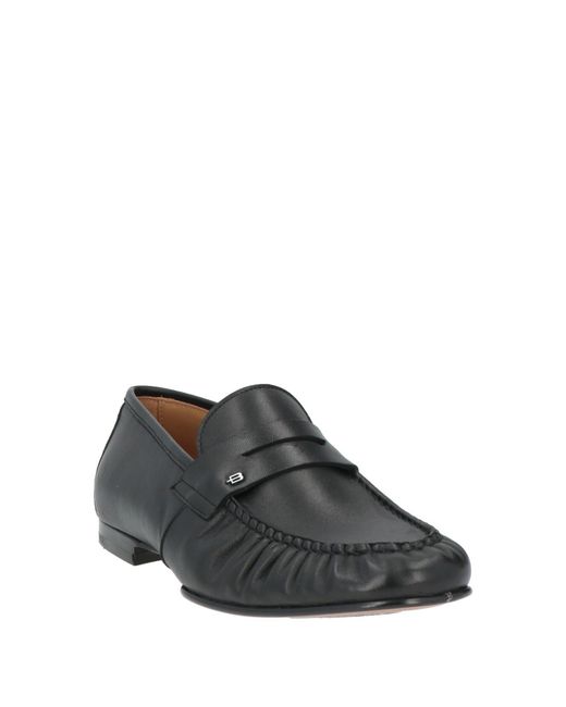 Baldinini Gray Loafers Leather for men