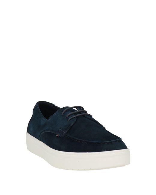 Tommy Hilfiger Blue Lace-Up Shoes for men