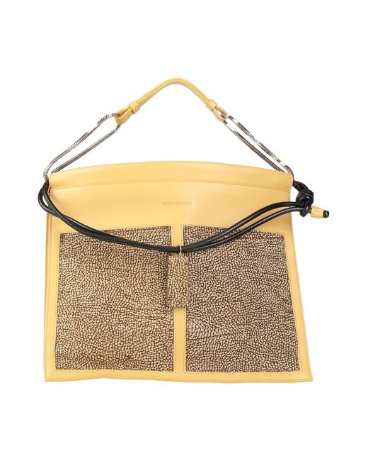 Bolso de mano Borbonese de color Metallic