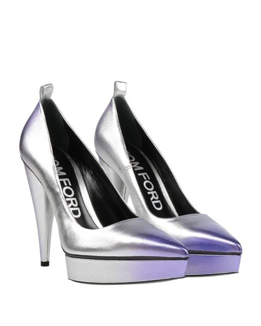 Tom Ford White Pumps