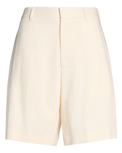 MSGM Natural Shorts & Bermuda Shorts Viscose, Polyester, Elastane for men