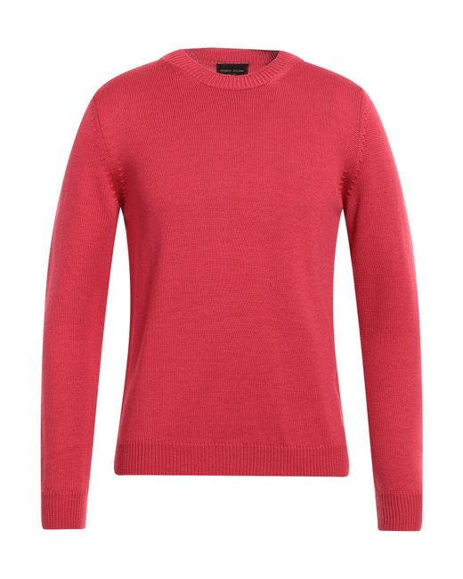 Pullover Roberto Collina pour homme en coloris Red