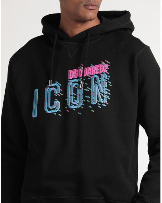 DSquared² Black Sweatshirt for men