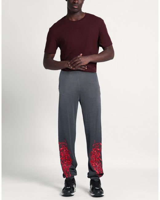 Warren Lotas Blue Pants Cotton for men