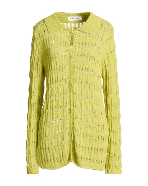 Samsøe & Samsøe Yellow Cardigan