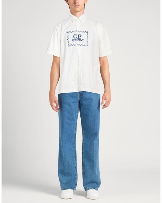 C P Company White Shirt for men