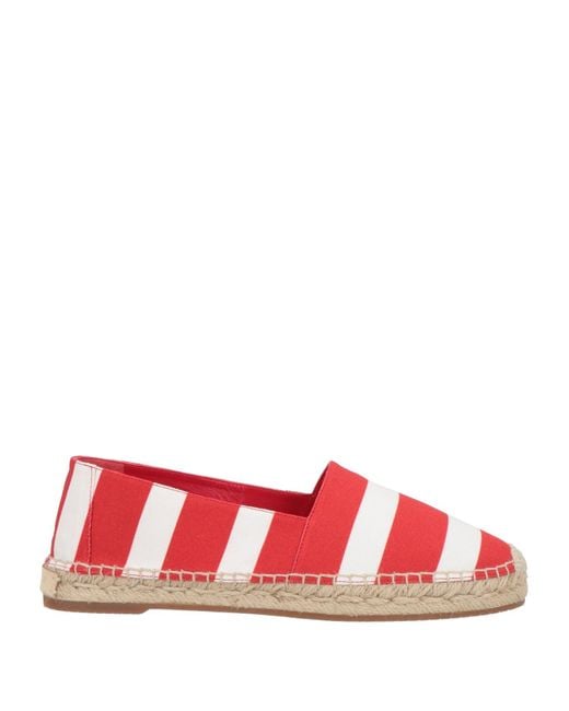 Manolo Blahnik Red Espadrilles