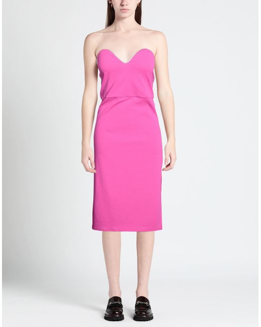 Forte Pink Midi Dress