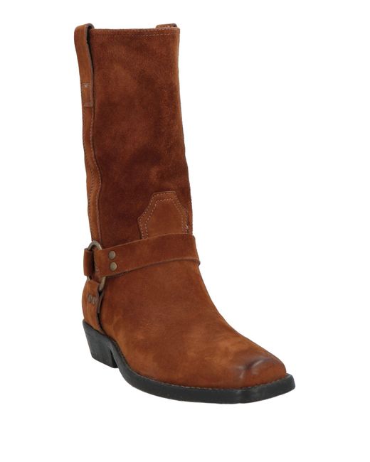 Lemarè Brown Ankle Boots