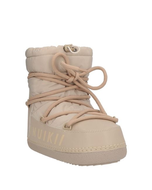 Inuikii Natural Ankle Boots Textile Fibers