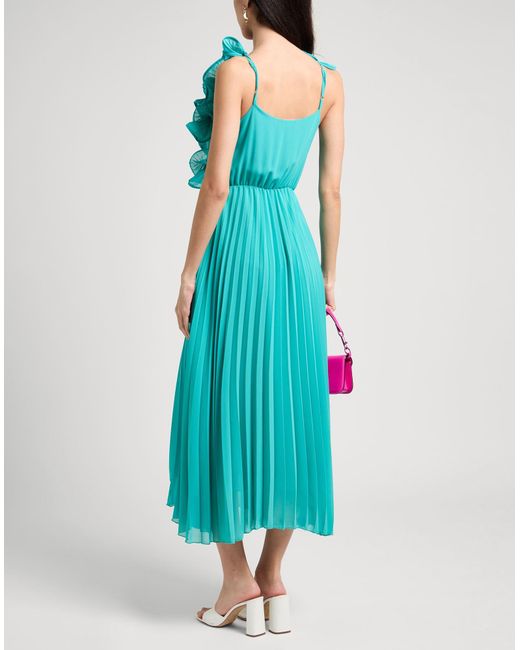 Kaos Blue Midi-Kleid