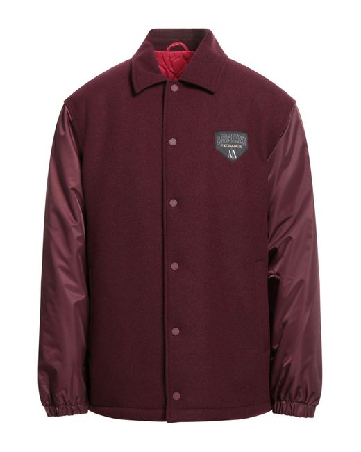 Giacca & Giubbotto di ARMANI EXCHANGE in Purple da Uomo