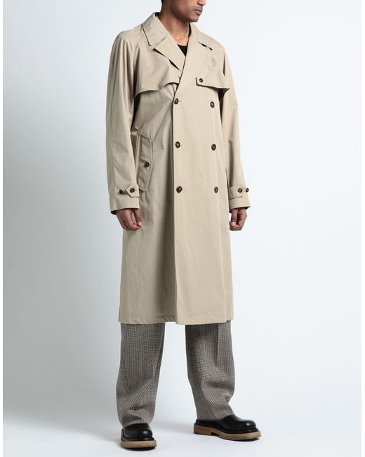 Dolce & Gabbana Natural Overcoat & Trench Coat for men