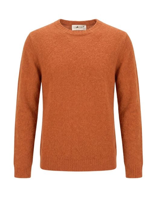 Pullover Irish Crone de hombre de color Orange