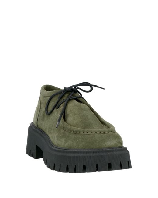 Islo Isabella Lorusso Green Lace-up Shoes