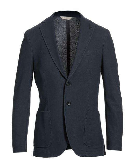 Paoloni Blue Blazers for men