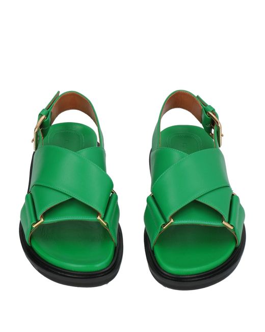 Marni Green Sandals