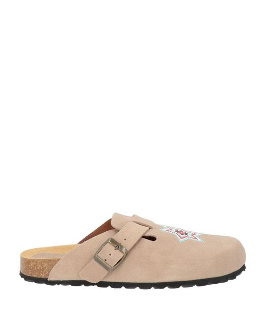 Taji White Mules & Clogs