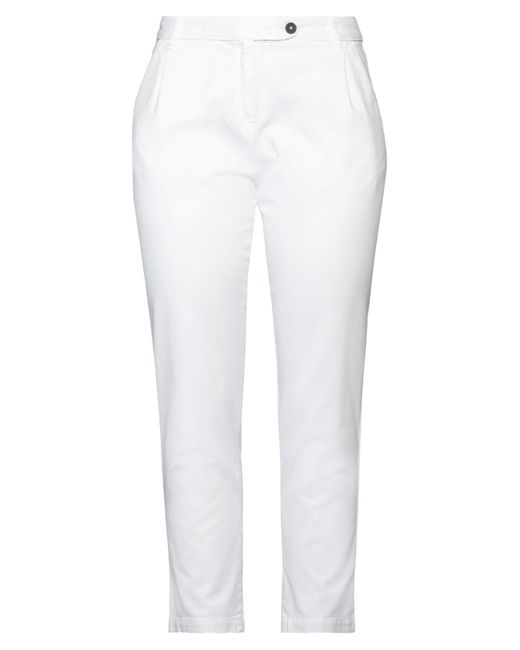 Massimo Alba White Pants