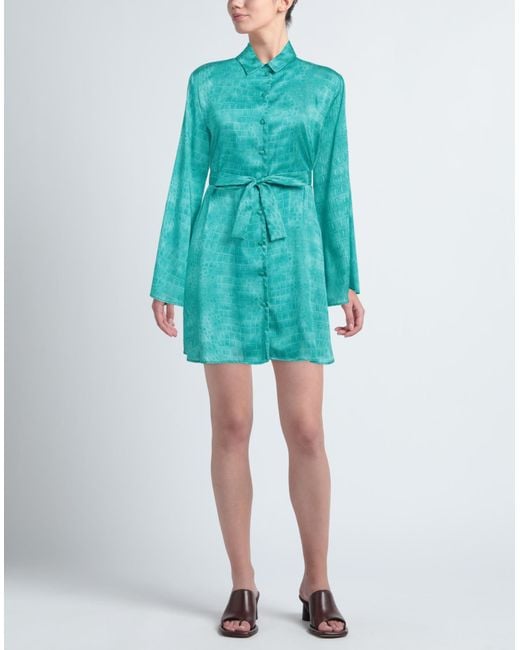 Gaelle Paris Blue Mini Dress