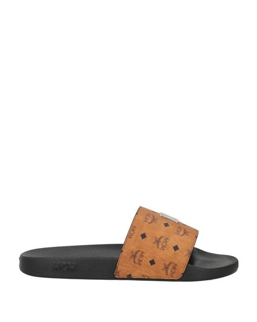 MCM White Sandals Leather for men