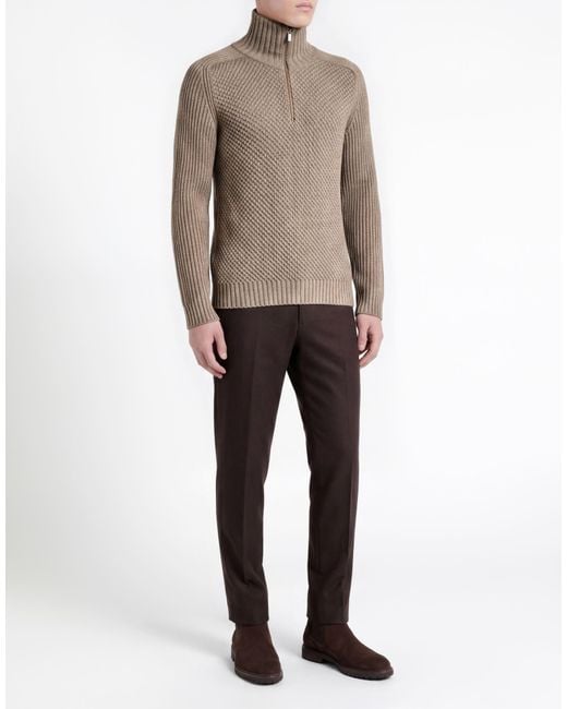 PHILOTINTO Rollkragenpullover in Brown für Herren