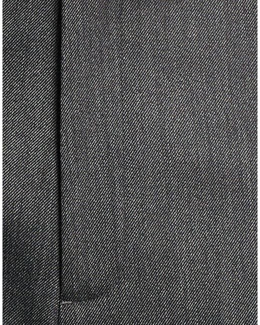 MSGM Gray Pants Virgin Wool, Polyester for men